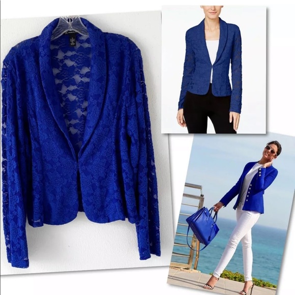 INC International Concepts Jackets & Blazers - INC INTERNATIONAL CONCEPTS LACE BLAZER SZ XL INC International Concepts Jackets & Blazers - INC INTERNATIONAL CONCEPTS LACE BLAZER SZ XL